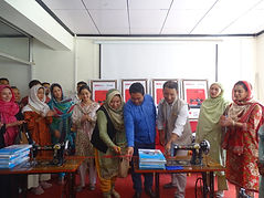 9 DAYS USHA-SIDBI SWAVALAMBAN SILAI CAPACITY BUILDING PROGRAMME INAUGURATED AT GDC KARGIL
