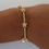 Thumbnail: star bracelet with cubic zirconia stones