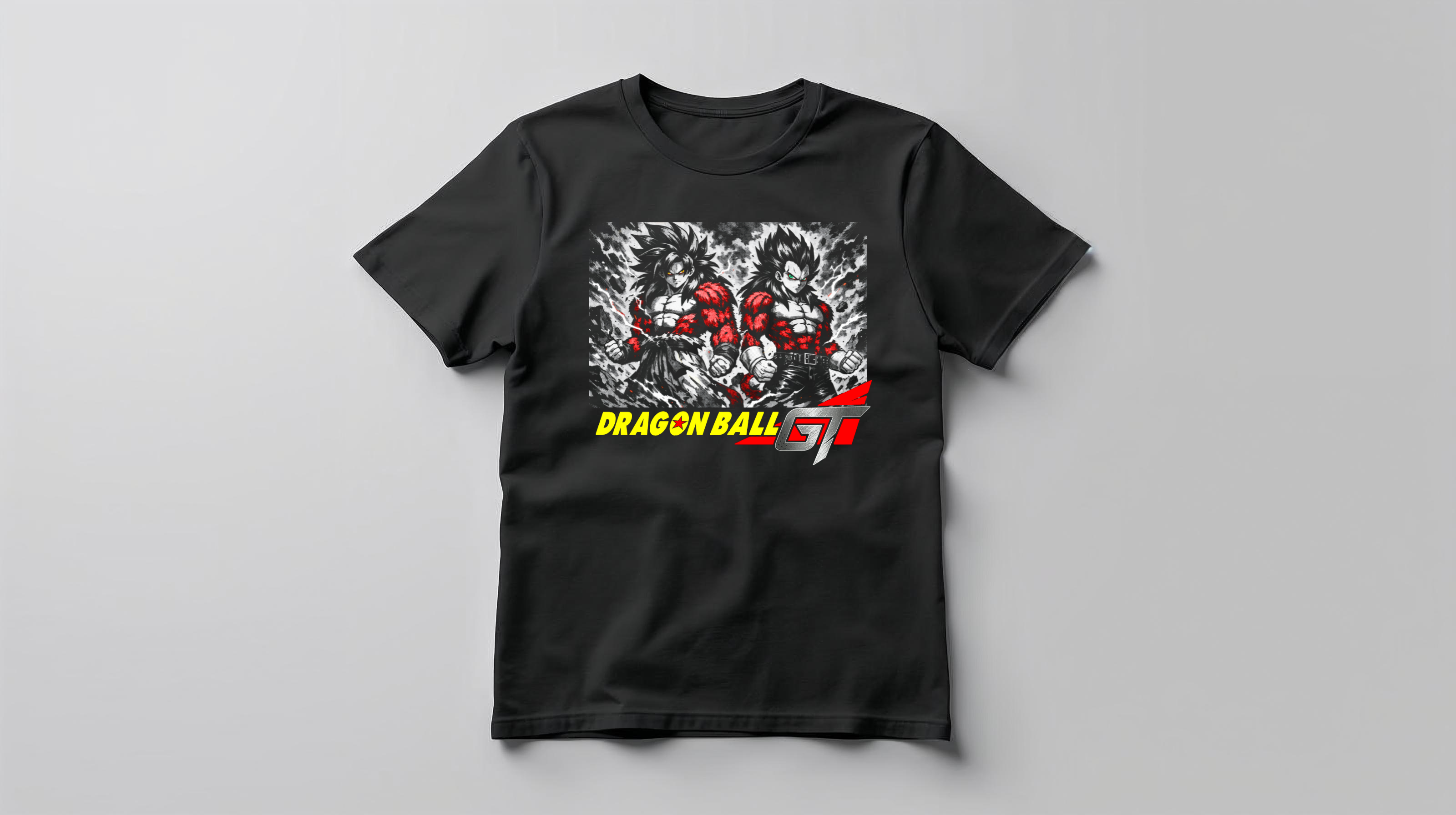 Anime/Game T-shirt - SSJ4 DBGT