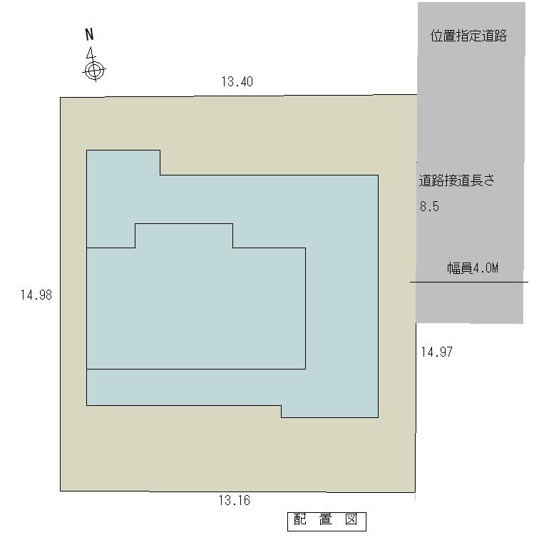 中之条小林邸配置図01