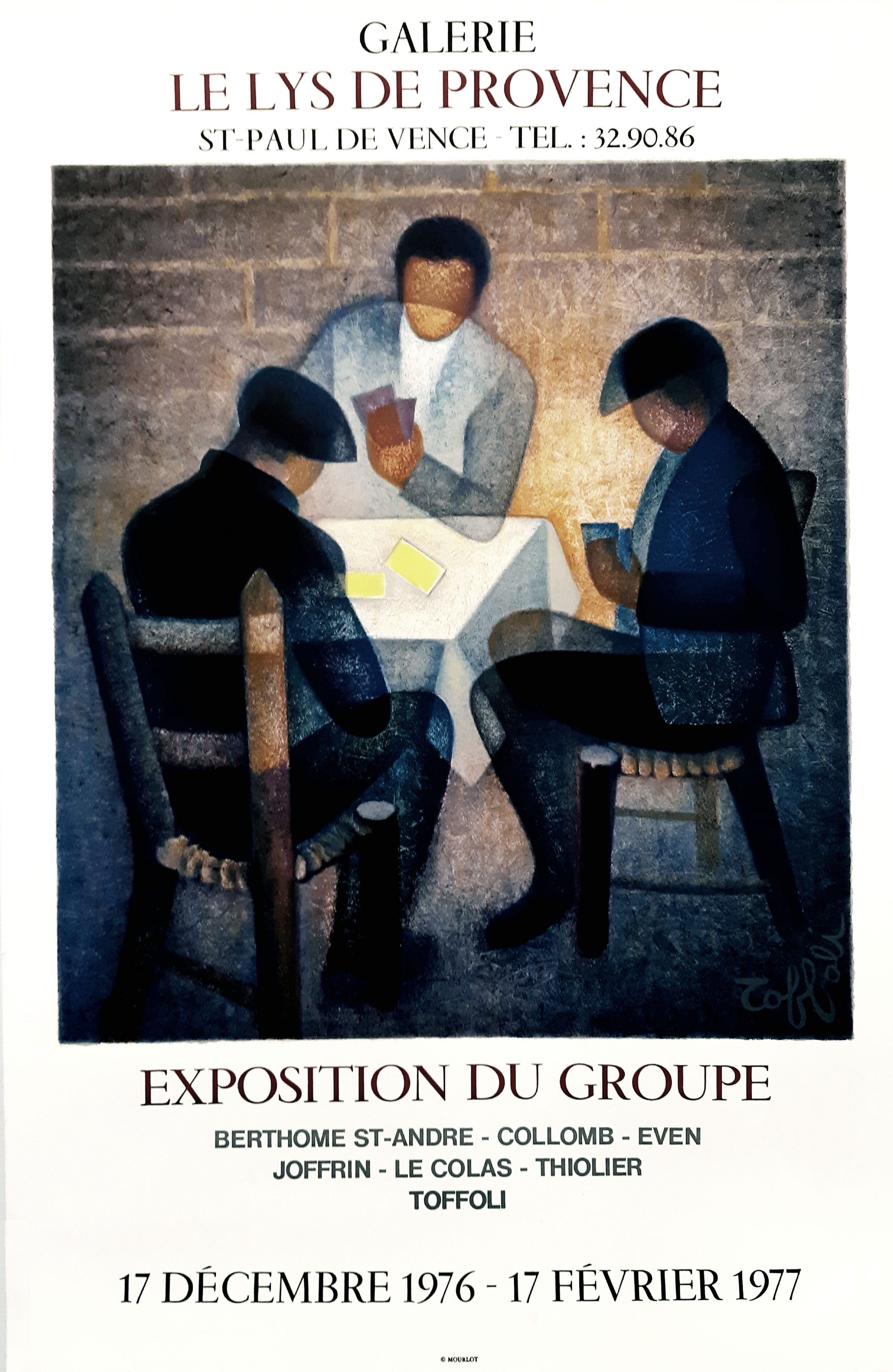 Affiche originale TOFFOLI - 1976