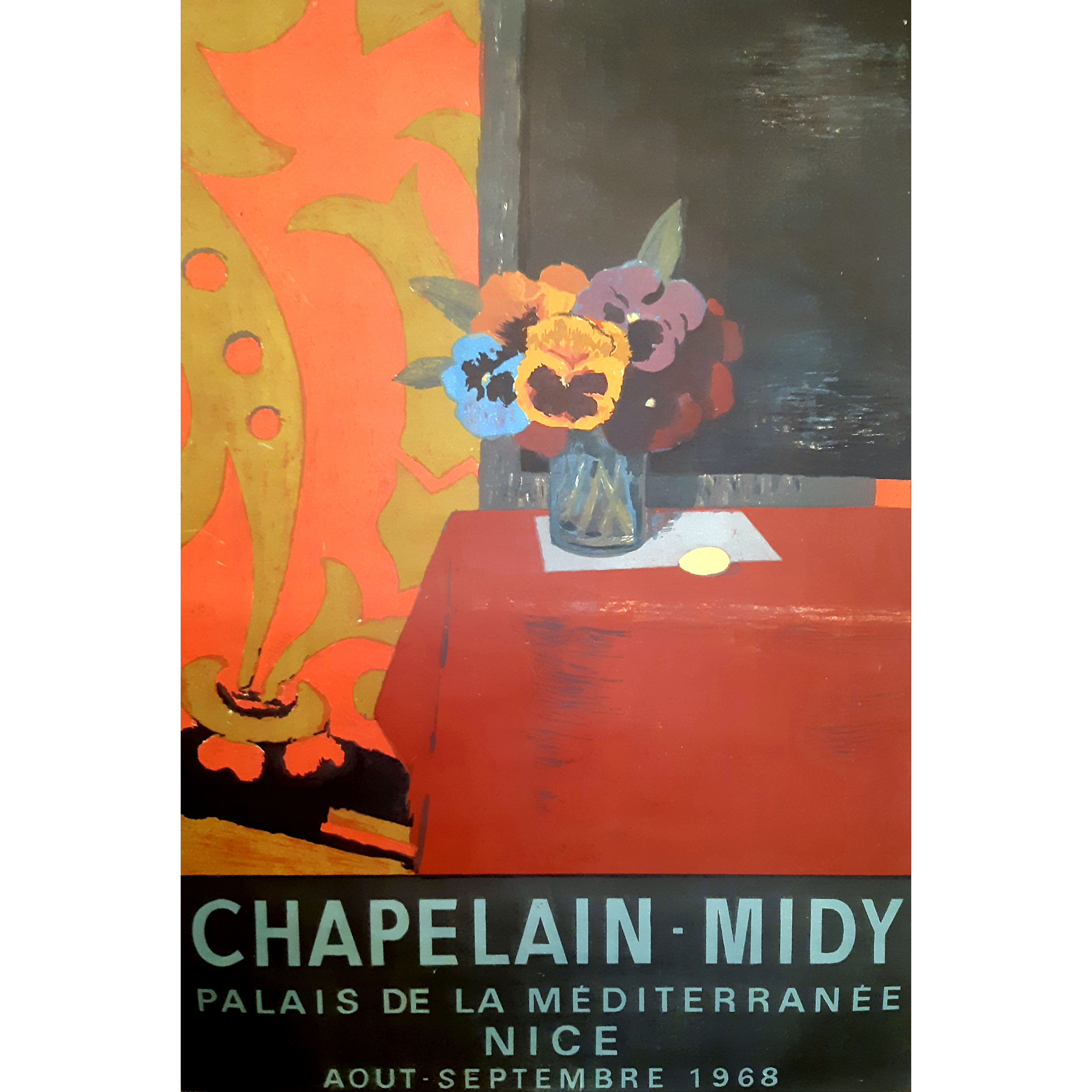 Affiche originale CHAPELAIN MIDY