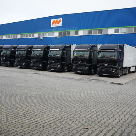 Fulfillment-Center Deutschland mit LKW-Flotte - MBS Logistik