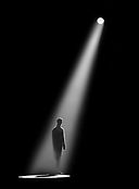 _Lost in the Spotlight, Surrounded by Darkness_ #CinematicVibes #LostInTheDark #MoodyGrams