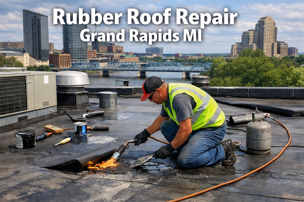 Rubber Roof Repair Grand Rapids, MI: What Every Property Owner Should Know