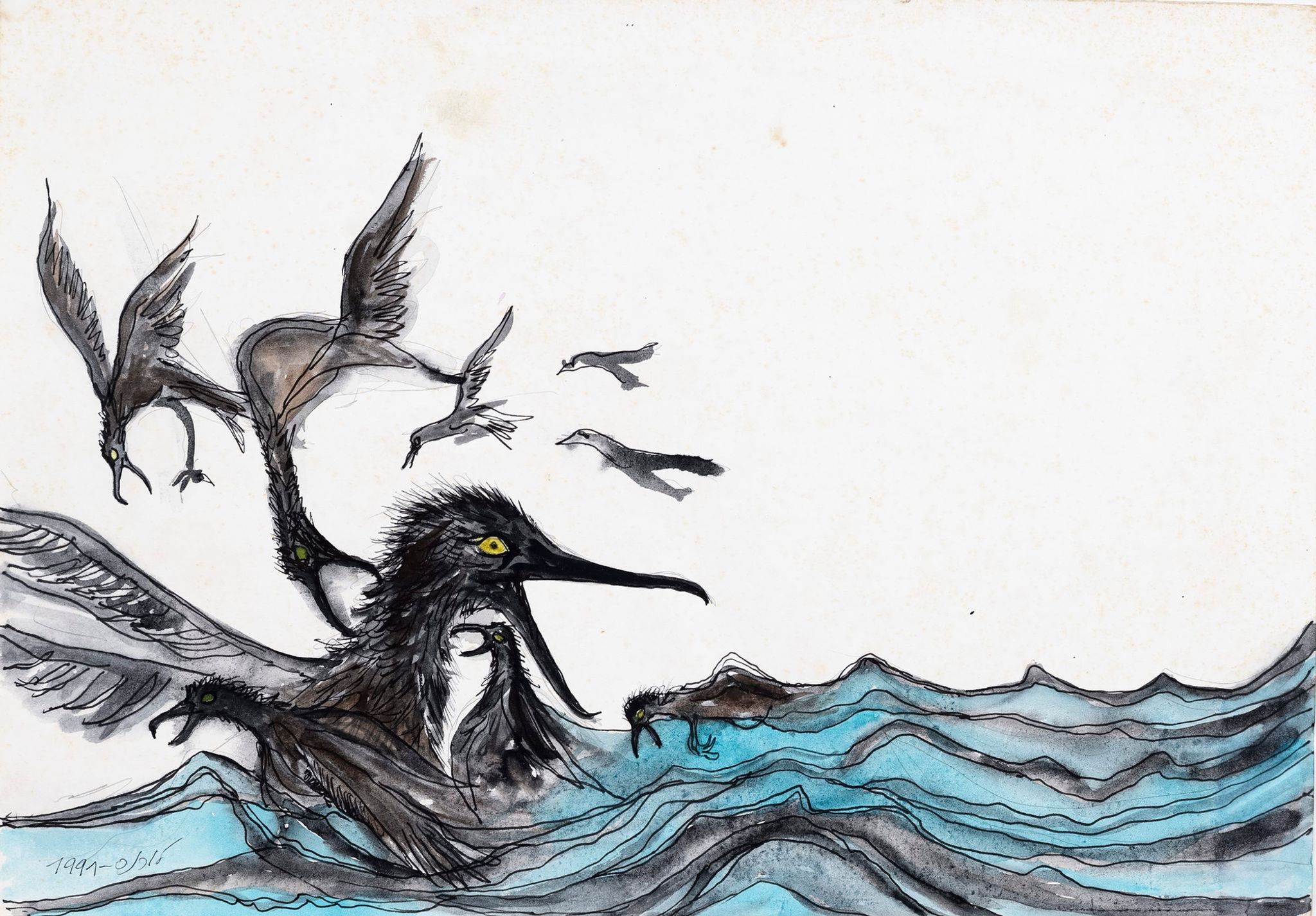 Sorrow | 1991 | 35x50 cm