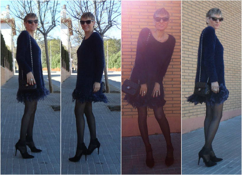 Mi vestido de plumas