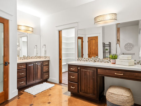Bathroom remodeling project in Central Texas