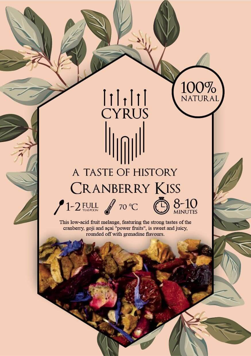 Thumbnail: Cyrus Cranberry Kiss Tea + TIN CAN - 150GR