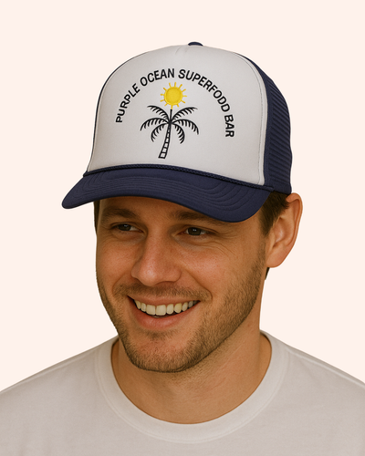 Tropical Minds Trucker Hat | Ocean Purple