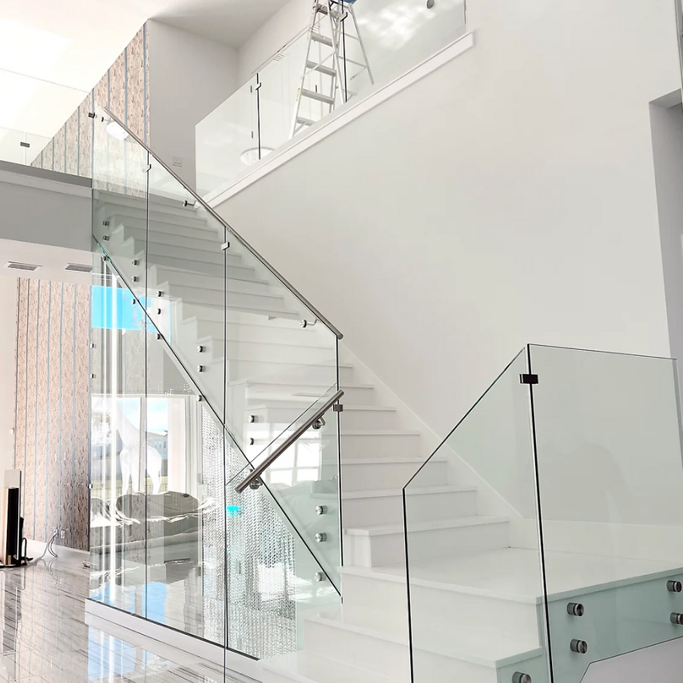 Upgrade your home or business with modern, durable, and stylish aluminum and glass railings from Railing Max