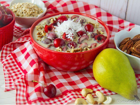 Tasty Tuesday - Cherry Vanilla Oatmeal