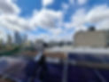 Sound Level Meter on a roof top overlooking London