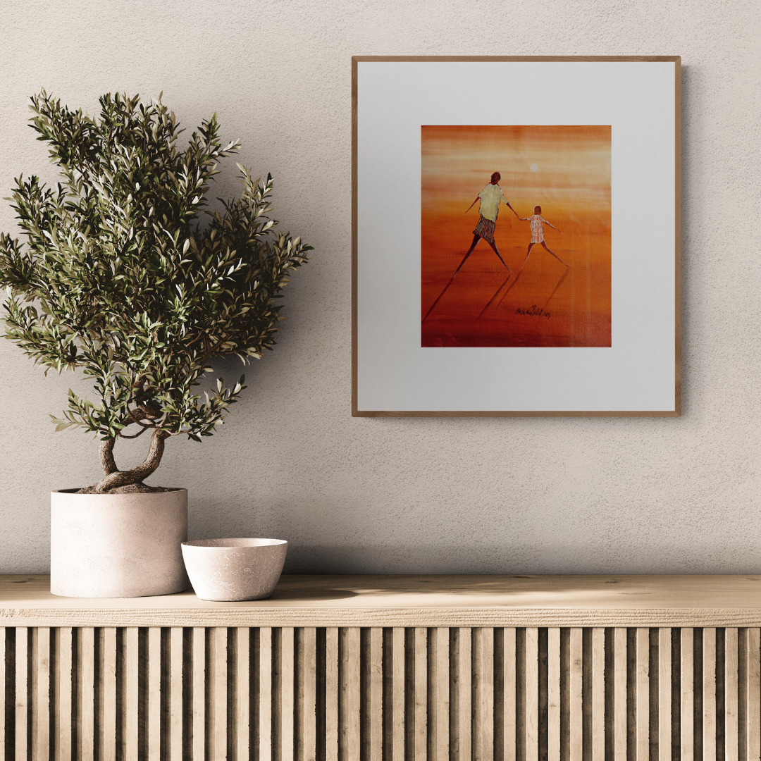 Eu e ela - 30 cm x 35 cm