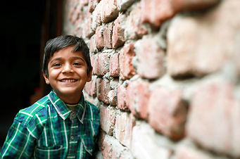 Little Boy Standing Portrait