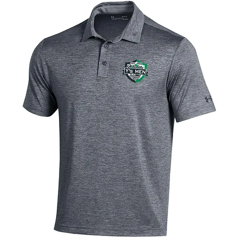 Ymca Mens Club Polo Rhino Grey Wichita Ys Mensclub