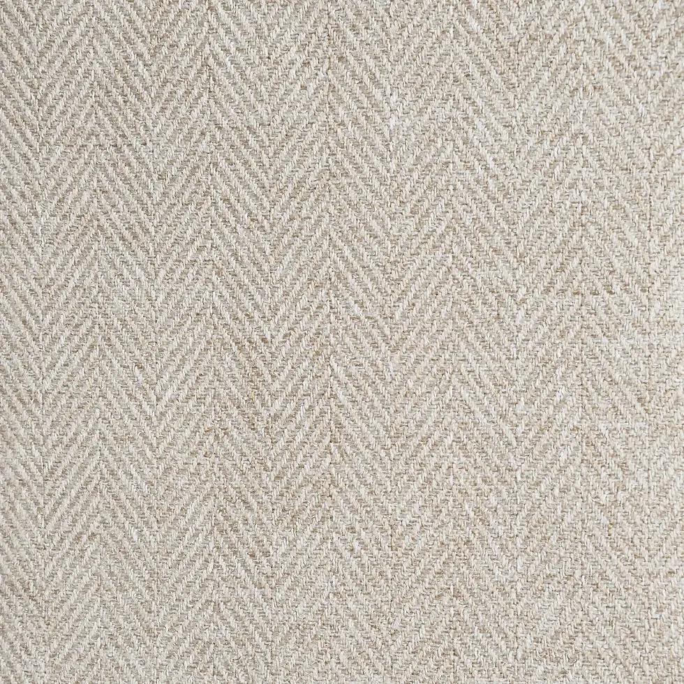 Thumbnail: Brook Modern Living Room Collection in Oatmeal Fabric Detail