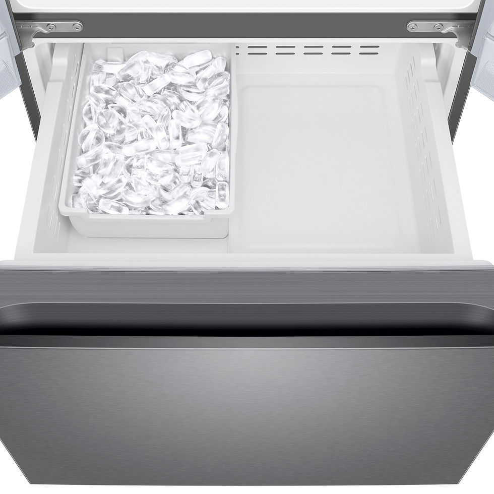 Miniatura: "SAMSUNG" 22 CU FT SMART FRENCH DOOR REFRIGERATOR IN STAINLLES STEEL