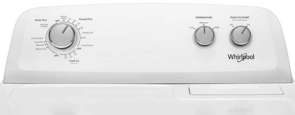 Miniatura: "Whirlpool"7.0 cu. ft. Top Load Electric Dryer with AutoDry™ Drying System