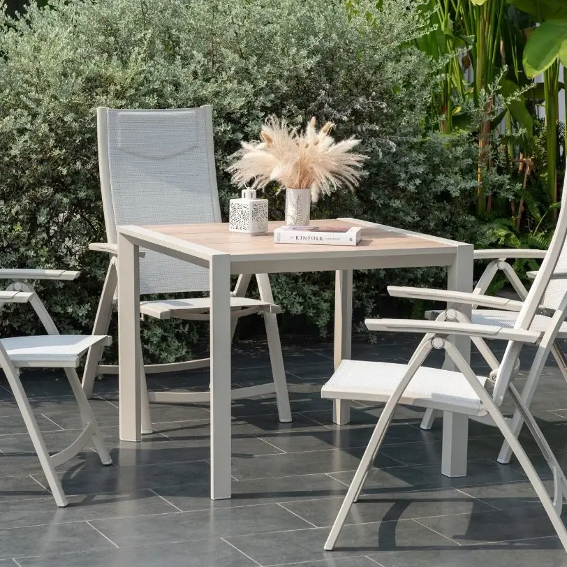 Urbanite Square Patio Dining Table patio Scene