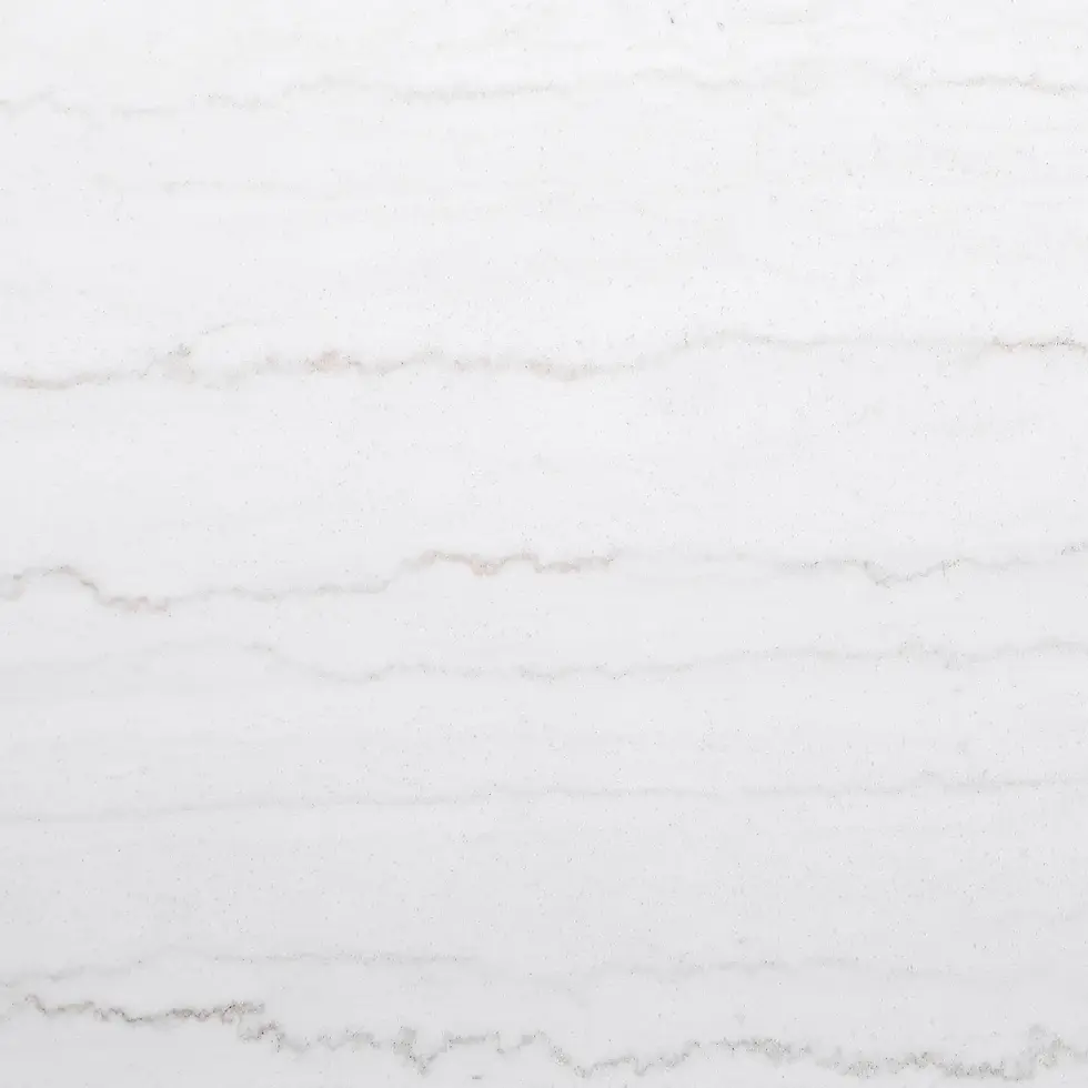 Miniatura: Jason White and Charcoal Round Marble Top End Table Top detail