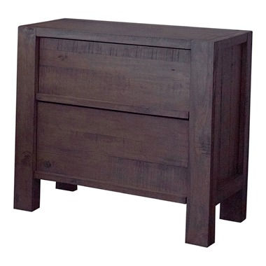 Miniatura: “OAK RIDGE” JUEGO DE DORMITORIO DE 4 PIEZAS QUEEN O KING EN MADERA GRIS CENIZA
