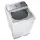 Thumbnail: Samsung 5.0 cu. ft. Top Load Washer with Active Water Jet in White Top Angle VIew