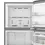 Thumbnail: Whirlpool 11 Cu. Ft. Top Mount Refrigerator in Stainless Steel Freezer Detail