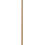 Miniatura: "Garza" Modern Floor Lamp in Brass Angle View