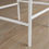 Thumbnail: "Boulevard Café" Counter Height Stool with Faux Leather Legs Detail