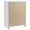 Thumbnail: Marmore Modern Bedroom Chest in White Angle back View