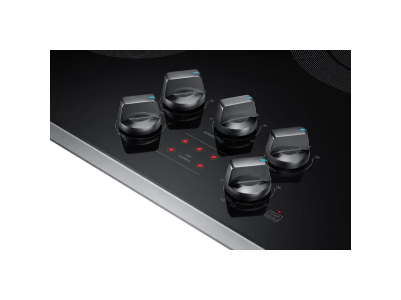 Miniatura: Samsung 30" Smart Electric Cooktop in Stainless Steel Buttons Detail