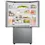 Thumbnail: Samsung 22 cu. ft. Smart 3-Door French Door Refrigerator Front View Door Open with Food