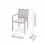 Thumbnail: Urbanite Outdoor Dining Chair Dimensions