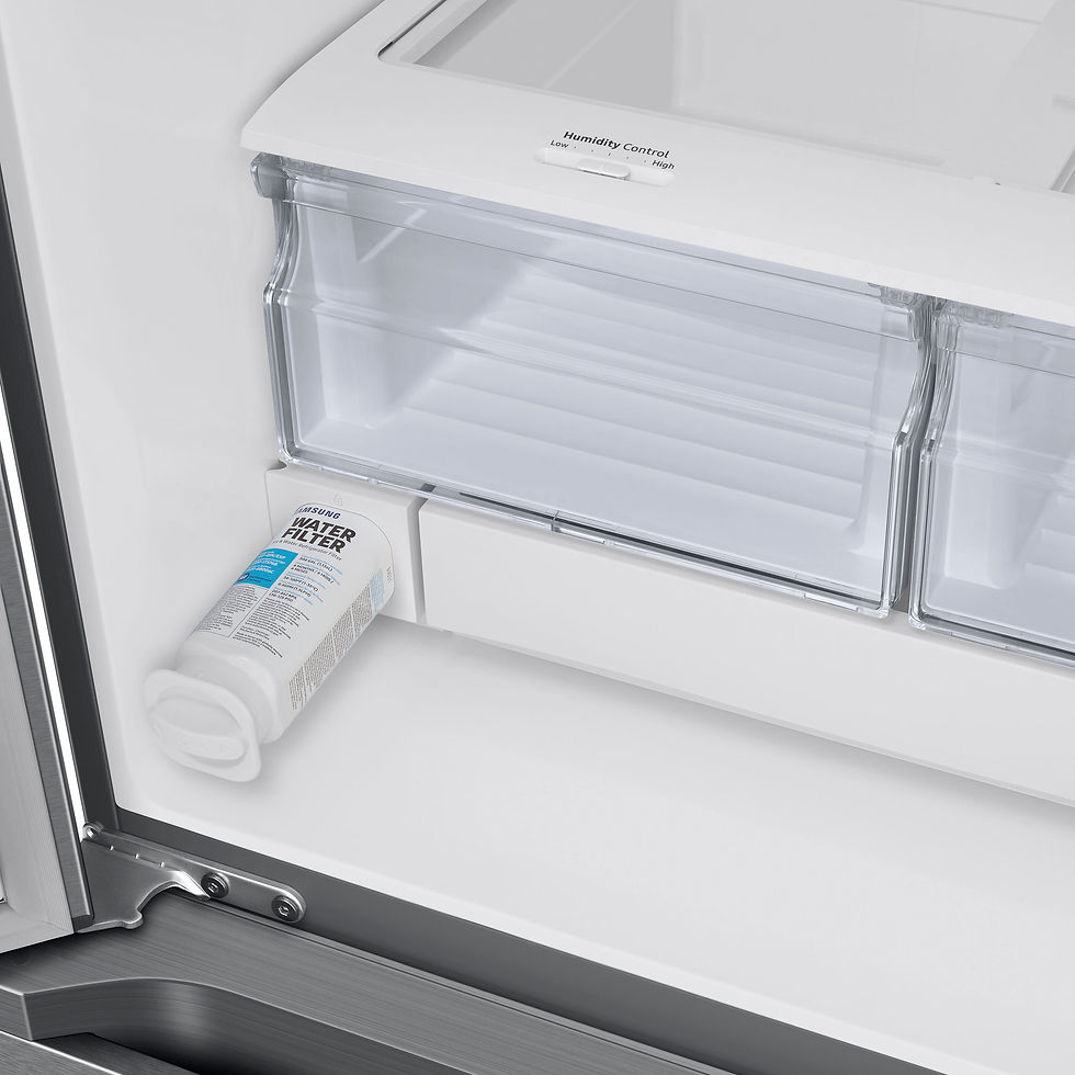 Thumbnail: "SAMSUNG" 22 CU FT SMART FRENCH DOOR REFRIGERATOR IN STAINLLES STEEL