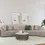 Thumbnail: Fayette Curved 3 Pieces Sectional Couch Room Scene