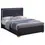 Miniatura: Marceline Black Bed Angle View