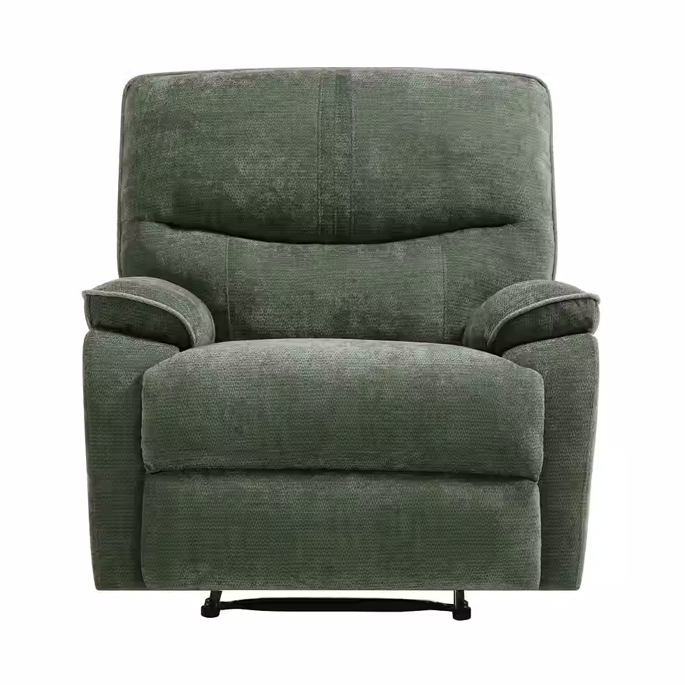 Miniatura: Manuel Recliner Armchair Green Front View