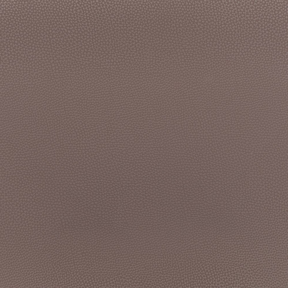 Miniatura: Desi Mid Century Dining Chair Brown and Walnut Upholstery Detail