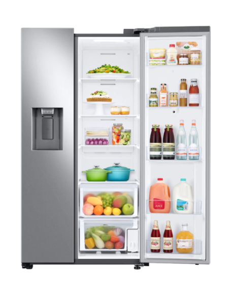 Miniatura: “SAMSUNG” 26.7 CU FT REFRIGERATOR WITH TOUCH SCREEN IN STAINLESS STEEL