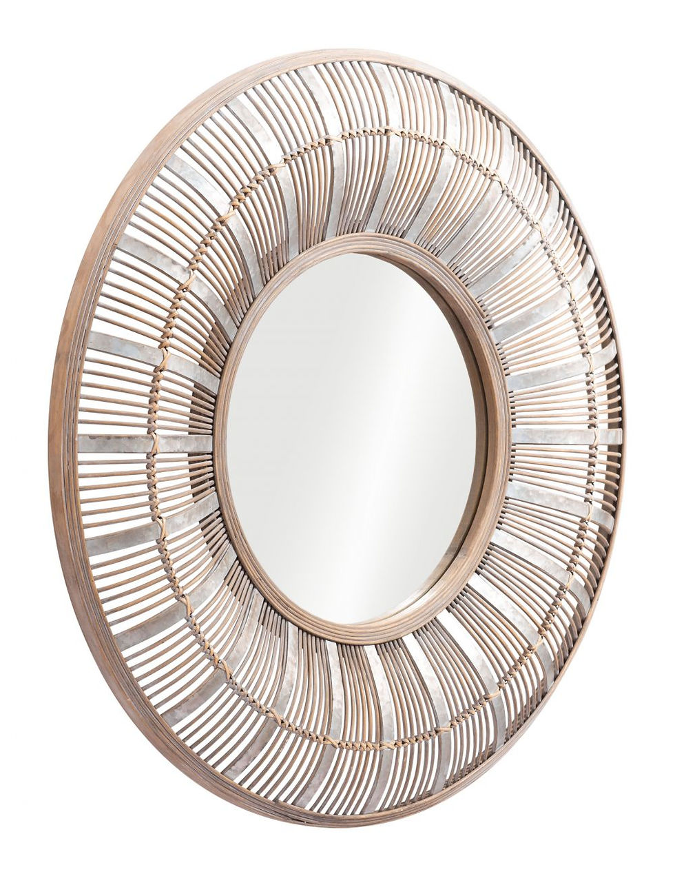 Miniatura: "Toto" Mirror in Antique Brown Side View