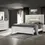 Thumbnail: Marmore Modern White Bedroom Set Room Scene