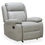 Miniatura: Mark Reclining Chair in Grey Vinyl Silo