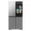 Thumbnail: Bespoke Counter Depth 4-Door Flex™ Refrigerator (23 cu. ft.) with AI Family Hub™ Front View