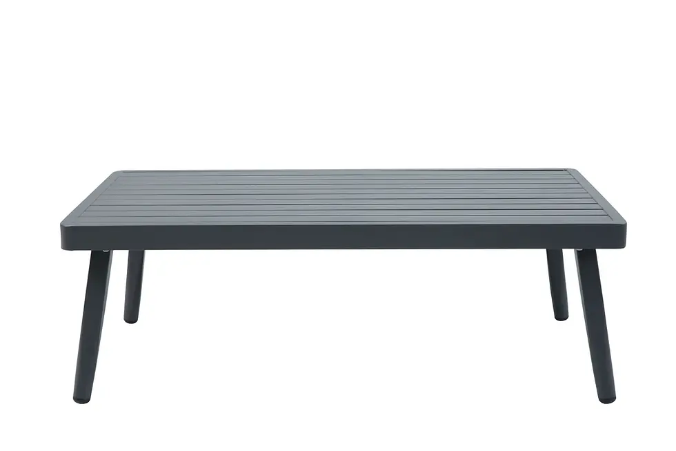 Miniatura: "Del Mar" 4 Pieces Patio Set in Aluminum and Polyester