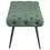 Miniatura: Ella Upholstered Tufted Entryway Bench Green Side View
