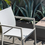 Thumbnail: Urbanite Small Outdoor Table Bistro Set Chair Detail