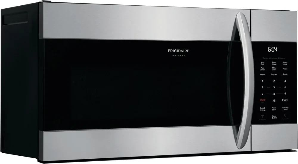 "Frigidaire Gallery" 1.7 Cu. Ft. Over-The-Range Microwave Angle View Silo