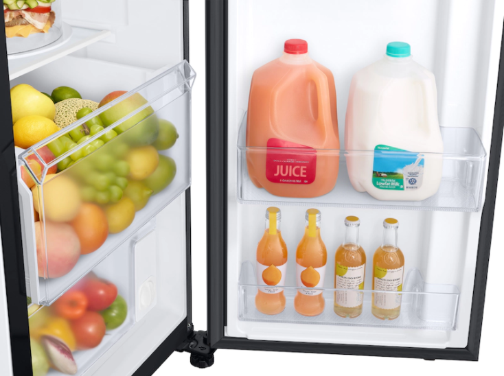 Miniatura: “SAMSUNG” 22 CU FT REFRIGERATOR WITH TOUCH SCREEN IN STAINLESS STEEL