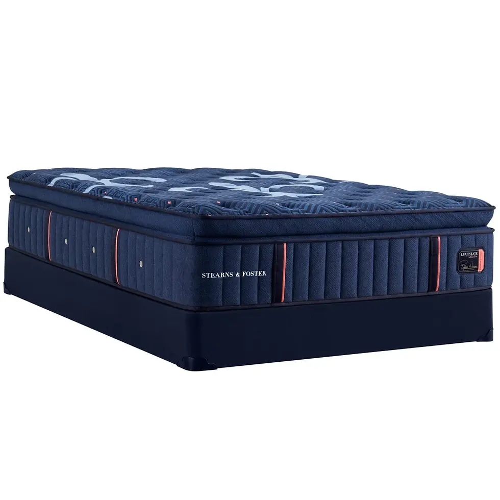 Miniatura: Stearns & Foster Lux Estate 15" Pillow Top Mattress With Boxspring